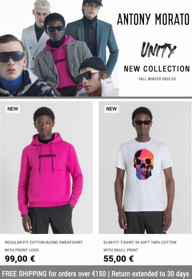 Unity New Collection Fall Winter 2023. Page 5