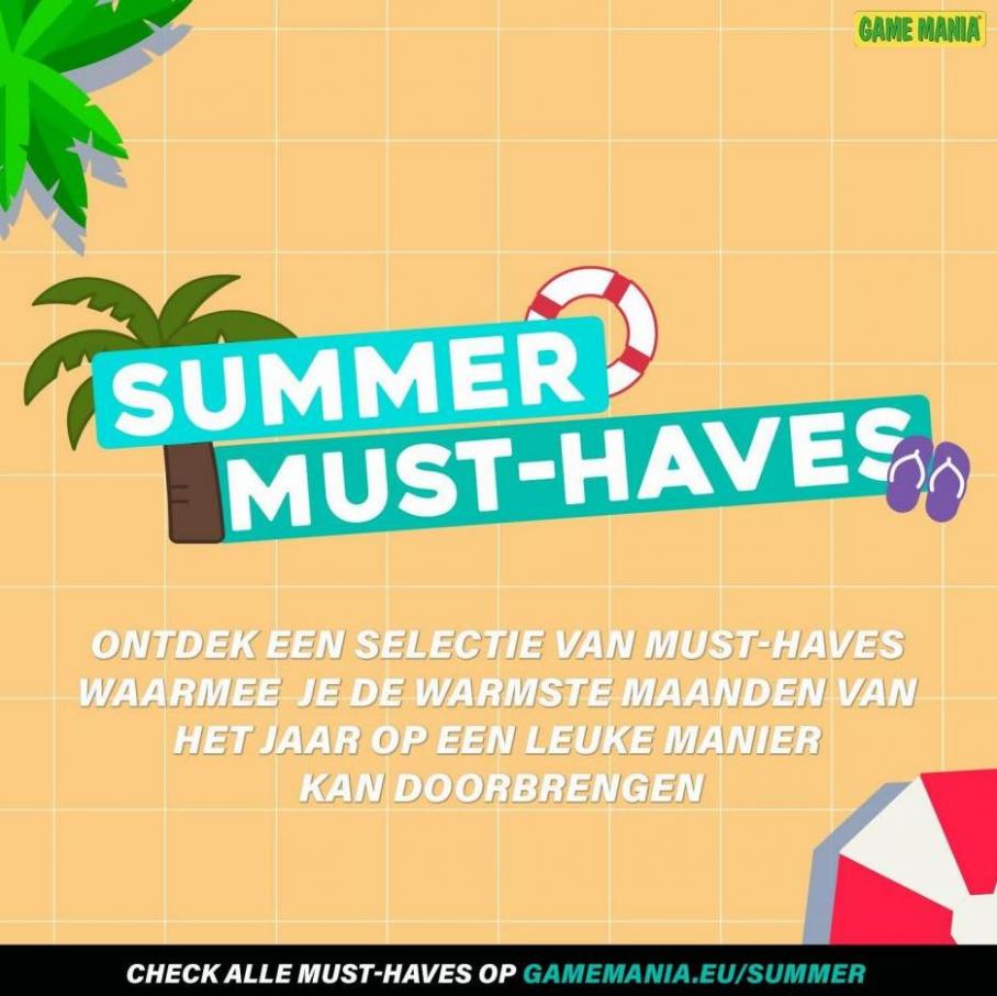 Summer Must-Haves. Game Mania. Week 26 (2023-07-09-2023-07-09)