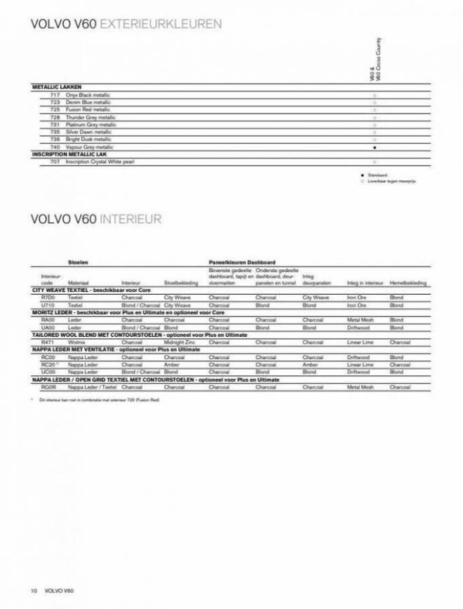 Volvo V60 & V60 Cross Country. Page 10