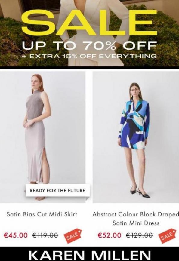 Sale Up to 70% Off + Extra 15% Off*. Page 3
