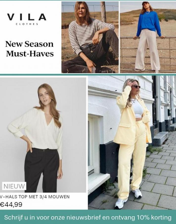 New Season Must-Haves. VILA Clothes. Week 33 (2023-08-20-2023-08-20)