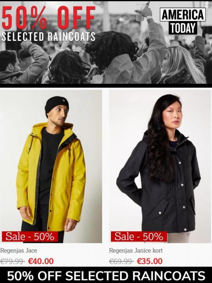 50% Off Selected Raincoats. Page 4