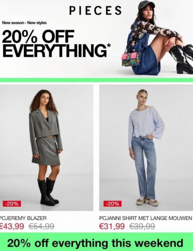 20% Off Everything*. Page 3