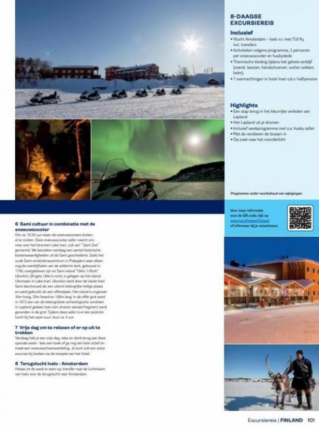 Fins Lapland, Zweden, Noorwegen, IJsland. Page 101