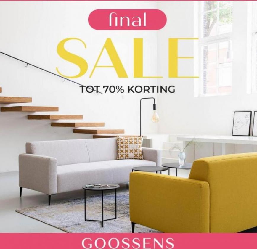 Final Sale Tot 70% Korting. Goossens. Week 32 (2023-08-15-2023-08-15)