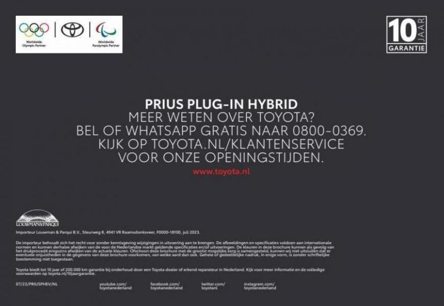 Nieuwe Prius Plug-in. Page 40