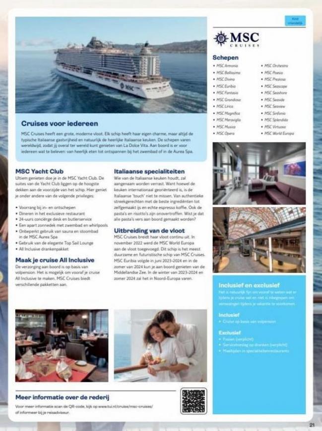 Cruises Inspiratiemagazine. Page 21