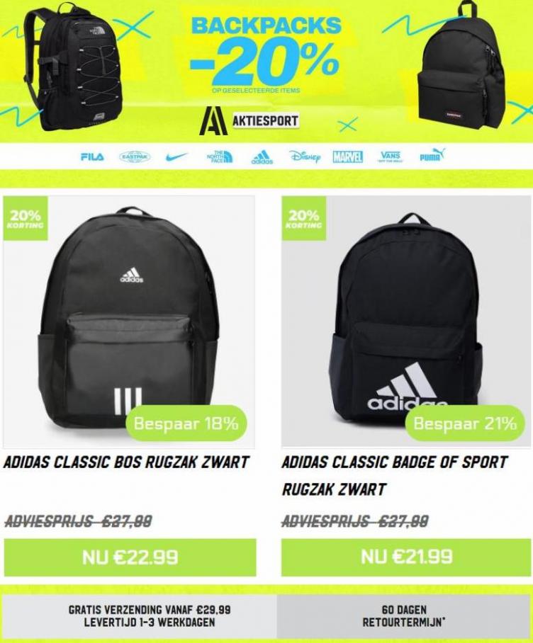 Backpacks -20%*. Page 5