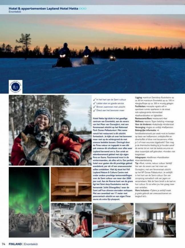 Fins Lapland, Zweden, Noorwegen, IJsland. Page 74