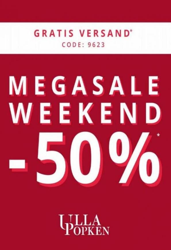 Megasale Weekend -50%*. Ulla Popken. Week 34 (2023-09-05-2023-09-05)