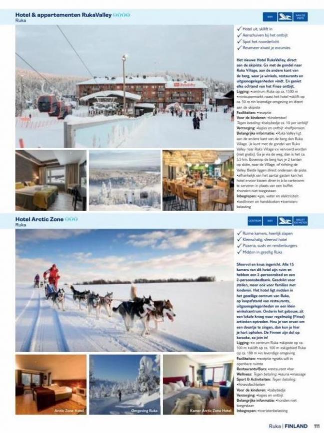 Fins Lapland, Zweden, Noorwegen, IJsland. Page 111