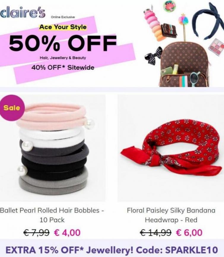 Ace your Style 50% Off*. Page 6