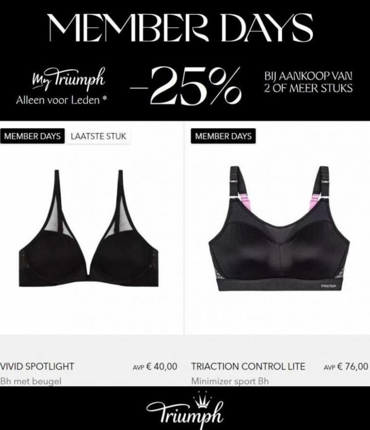 Member Days -25%*. Page 5