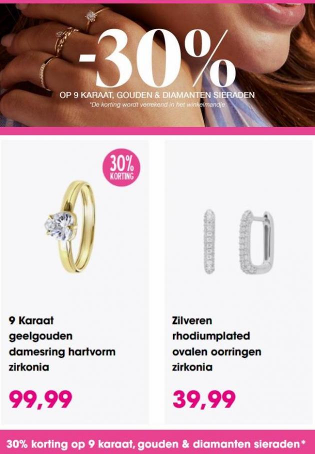 -30% op 9 Karaat, Gouden & Diamanten Sieraden. Page 7