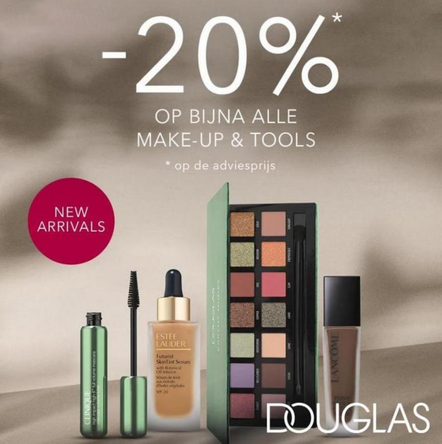 -20% op Bijna alle Make-up & Tools. Douglas. Week 38 (2023-10-01-2023-10-01)