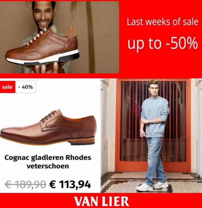 Last Weeks of Sale up to -50%. Van Lier Schoenen. Week 37 (2023-09-19-2023-09-19)