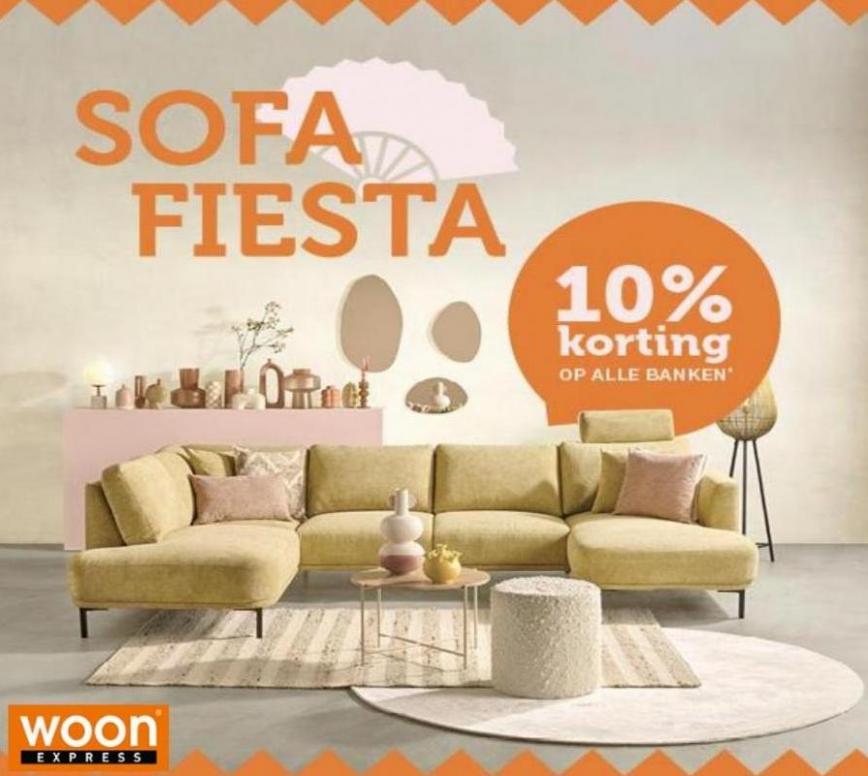 Sofa Fiesta 10% Korting*. Woonexpress. Week 37 (2023-09-25-2023-09-25)