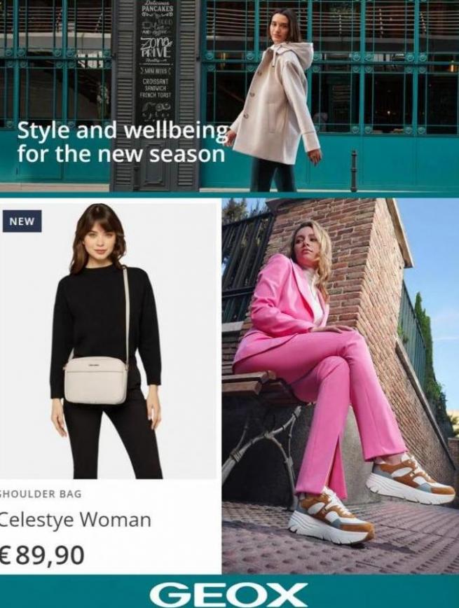 Style and Wellbeing for the New Season. Geox. Week 36 (2023-09-14-2023-09-14)