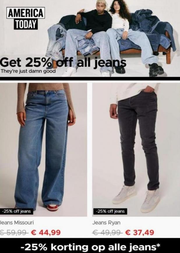 Get 25% of all Jeans*. Page 7
