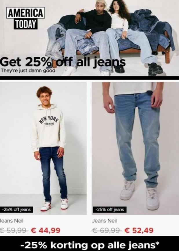 Get 25% of all Jeans*. Page 5