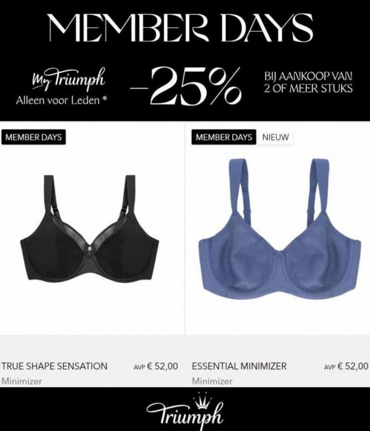 Member Days -25%*. Page 2
