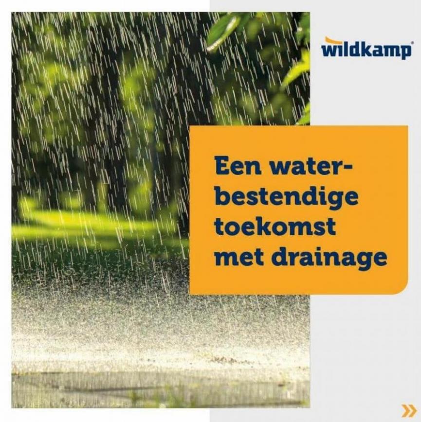 Een water-bestedinge toekomst met drainage. Wildkamp. Week 38 (2023-10-01-2023-10-01)