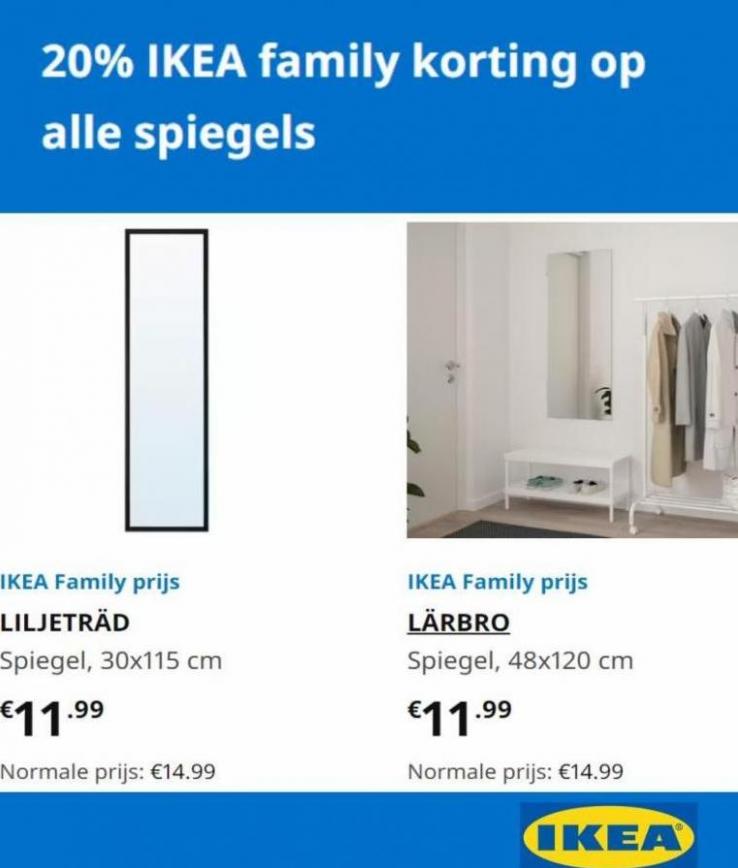 20% Ikea Family Korting op alle spiegels. Page 5