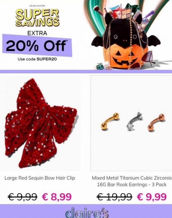 Super Savings Extra 20% Off. Page 3