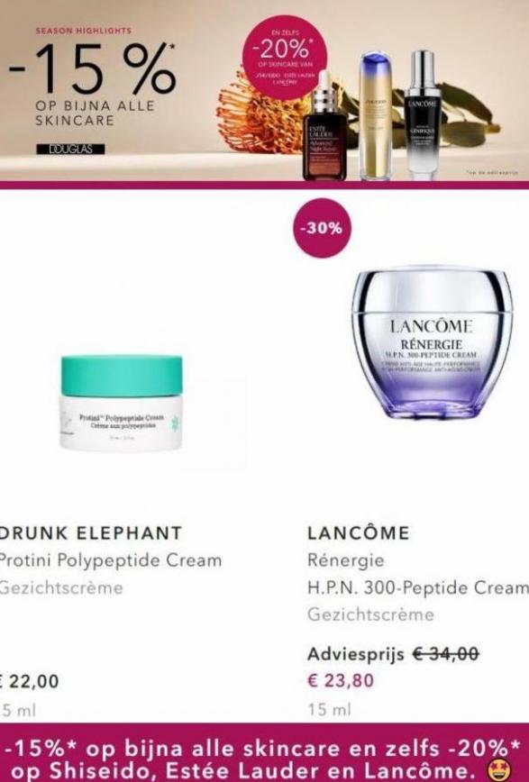 -15% op Bijna alle Skincare*. Page 4