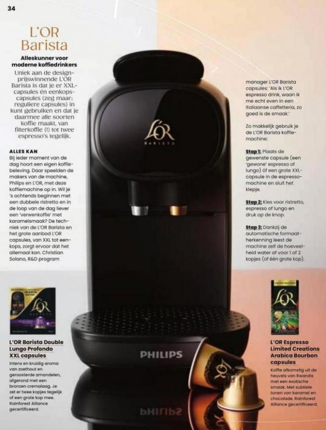 Koffie voor thuis Boon. Page 34