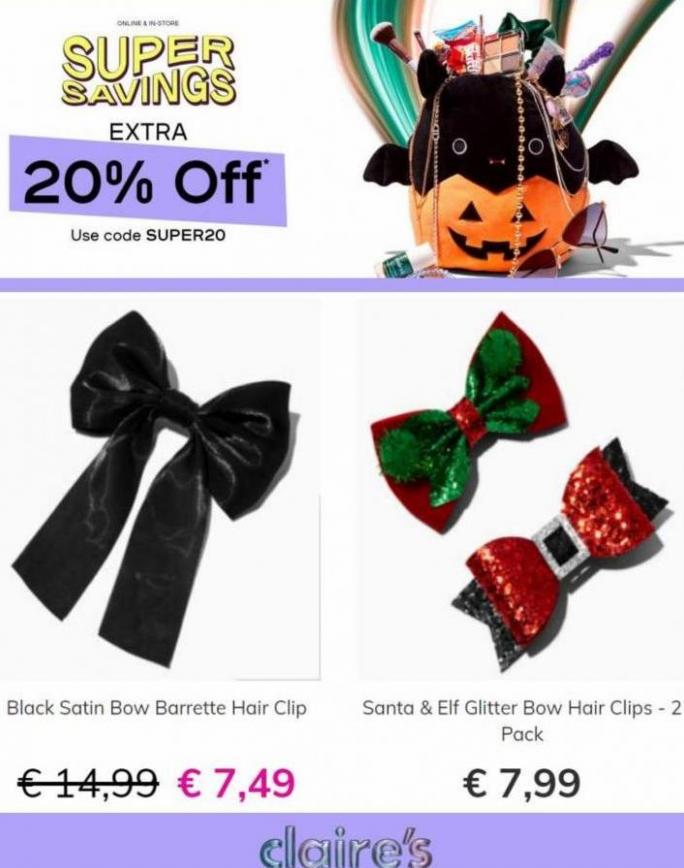 Super Savings Extra 20% Off. Page 6