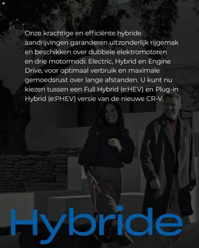 Honda CR-V e:HEV & e:PHEV — Brochure. Page 4