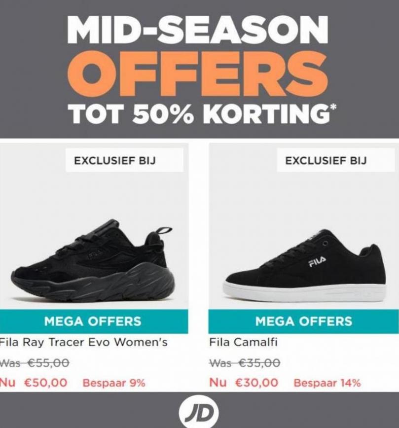 Mid-Season Offers Tot 50% Korting*. Page 7