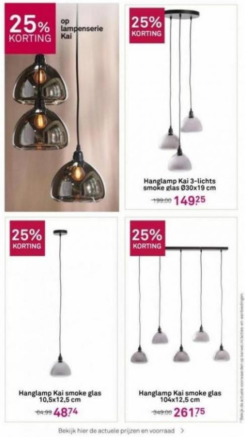 25% Korting op alle verlichting*. Page 4