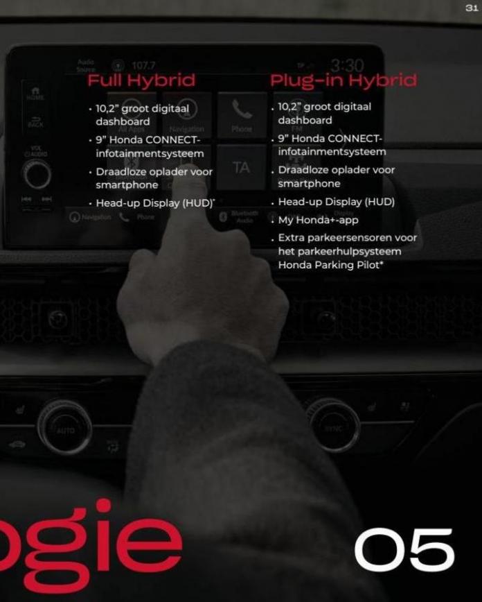 Honda CR-V e:HEV & e:PHEV — Brochure. Page 31