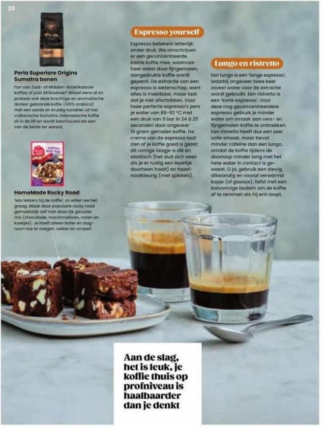 Koffie voor thuis Boon. Page 20