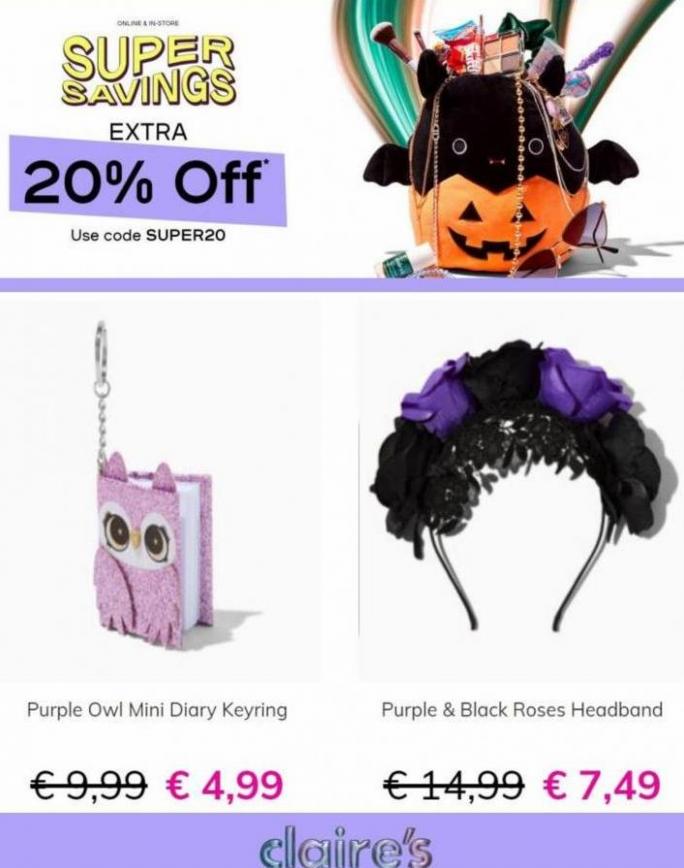 Super Savings Extra 20% Off. Page 5