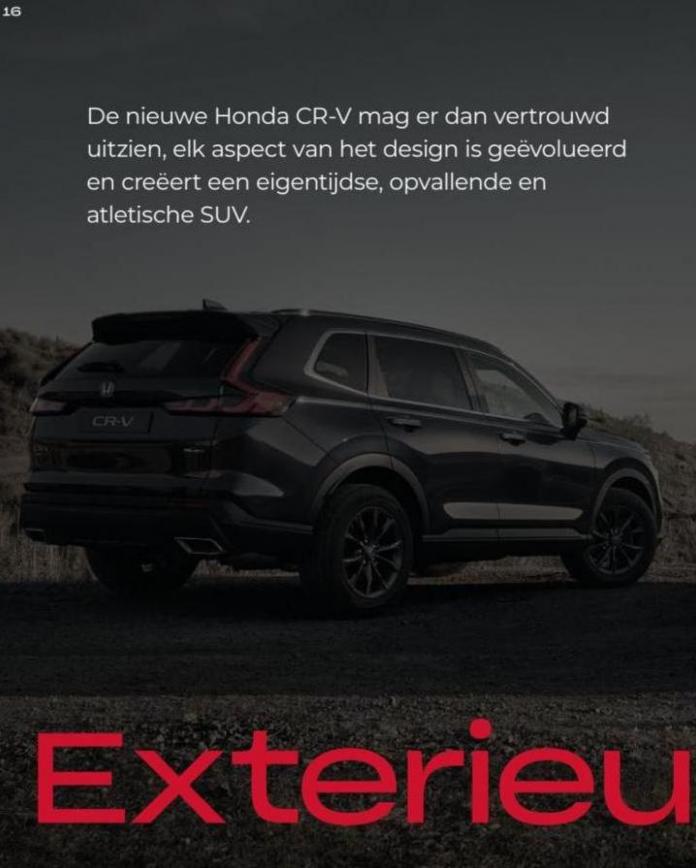 Honda CR-V e:HEV & e:PHEV — Brochure. Page 16