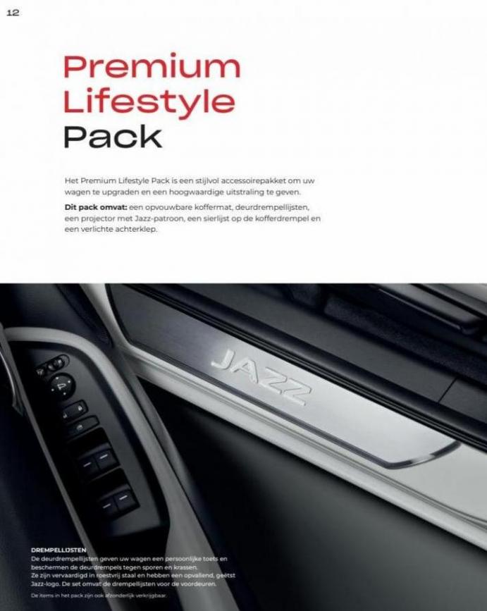 Honda Jazz e:HEV — Brochure Accessoires. Page 14