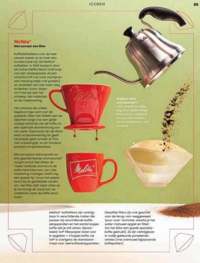 Koffie voor thuis Boon. Page 89