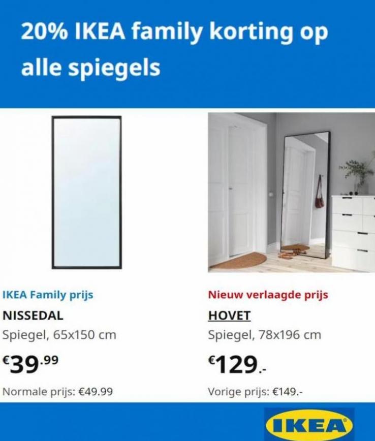 20% Ikea Family Korting op alle spiegels. Page 2