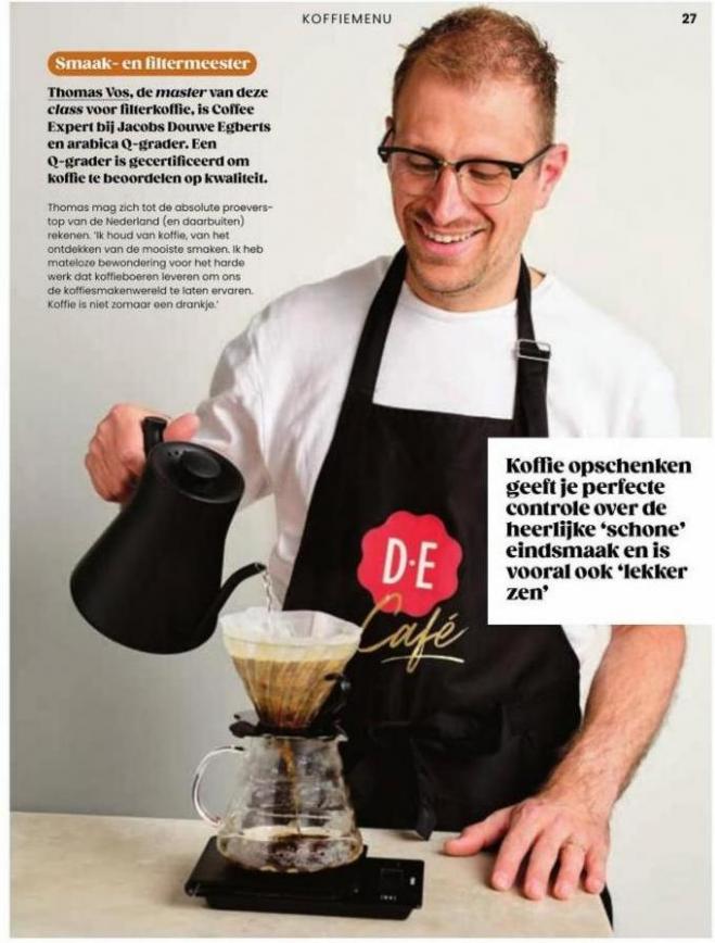 Koffie voor thuis Boon. Page 27