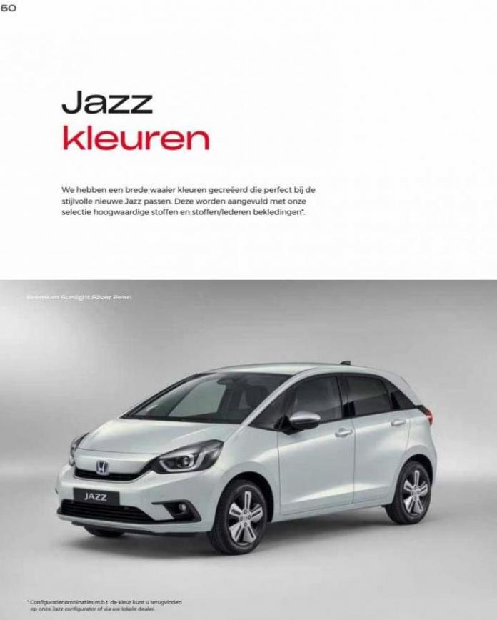 Honda Jazz e:HEV — Brochure. Page 52