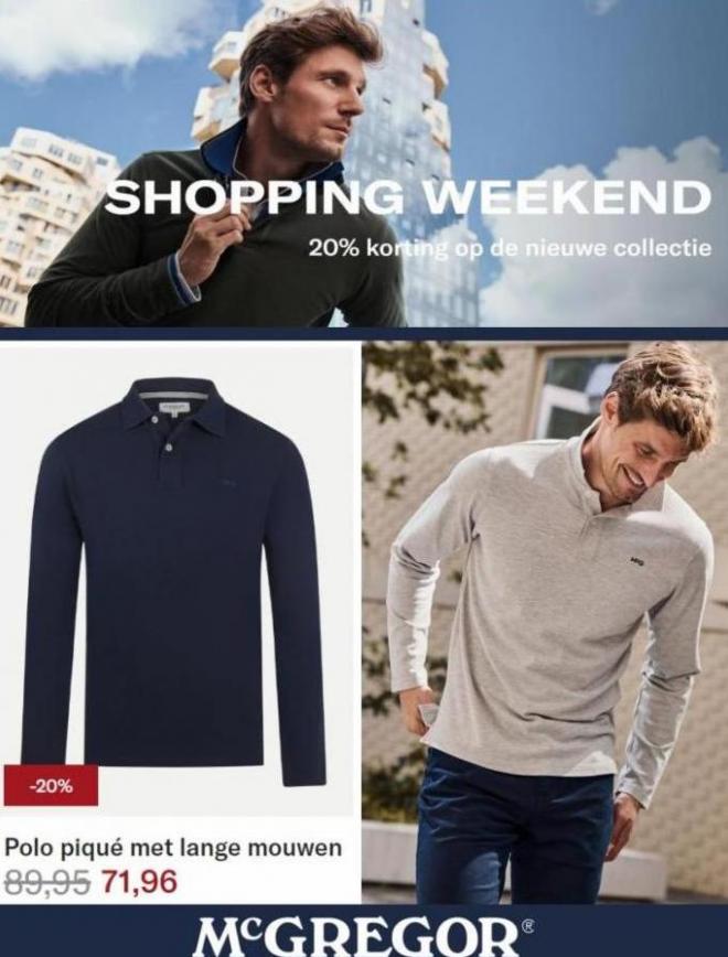 Shopping Weekend 20% Korting*. McGregor. Week 39 (2023-10-04-2023-10-04)