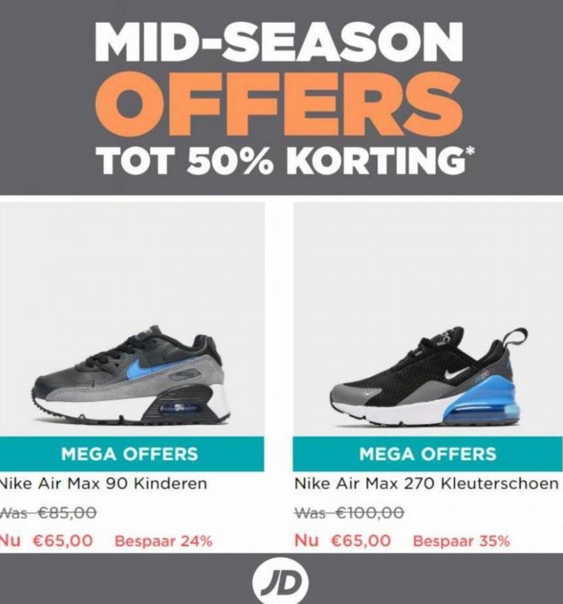 Mid-Season Offers Tot 50% Korting*. Page 6
