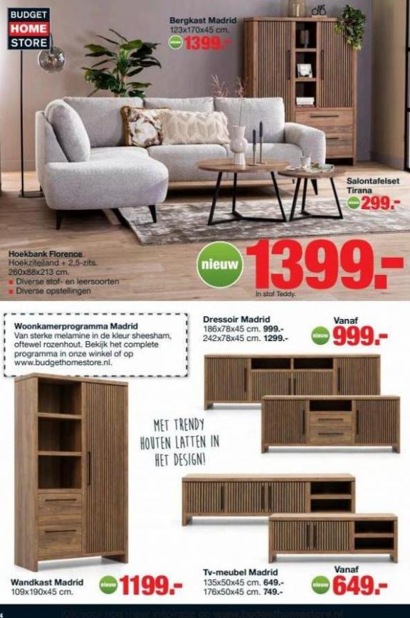 Budget Home Store folder. Page 4