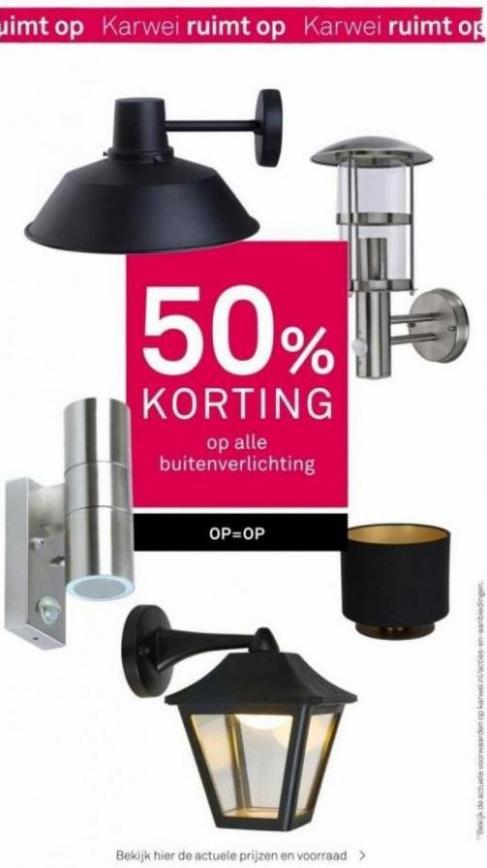 25% Korting op alle verlichting*. Page 54