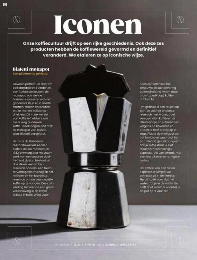 Koffie voor thuis Boon. Page 86