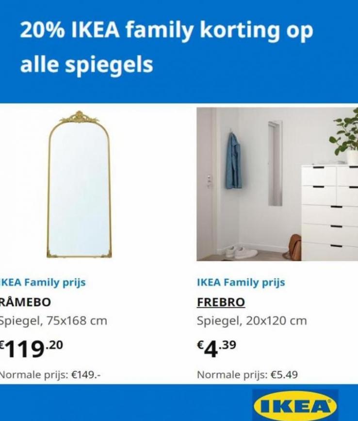20% Ikea Family Korting op alle spiegels. Page 7