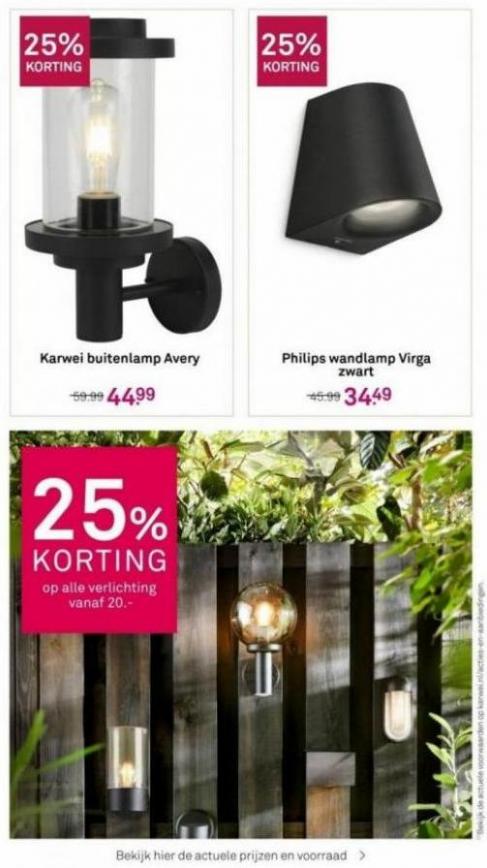 25% Korting op alle verlichting*. Page 3